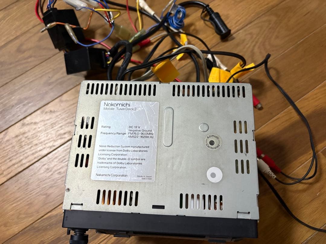 Nakamichi Mobile Tuner Deck 2 カーオーディオ