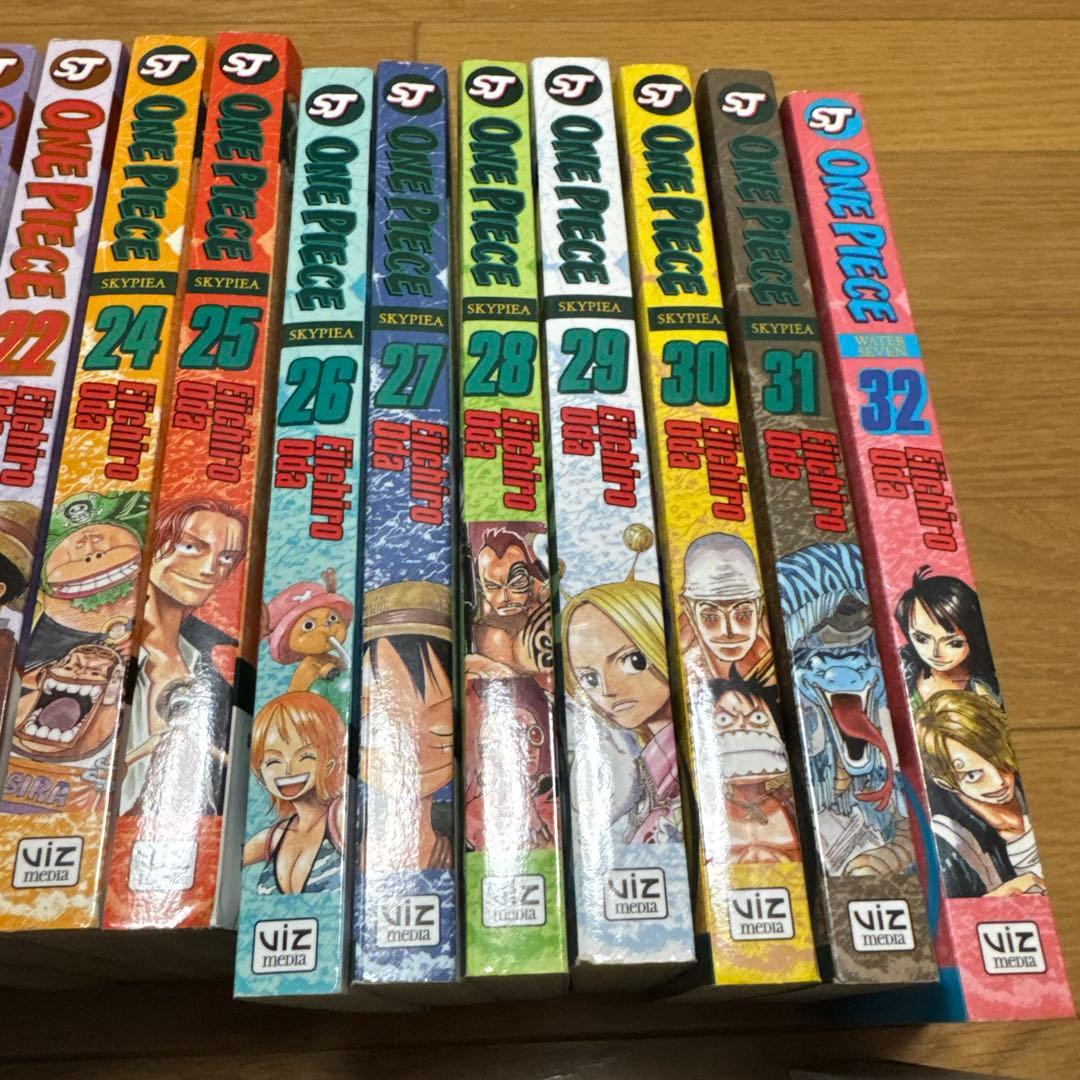 ONEPIECE 5-57巻　洋書