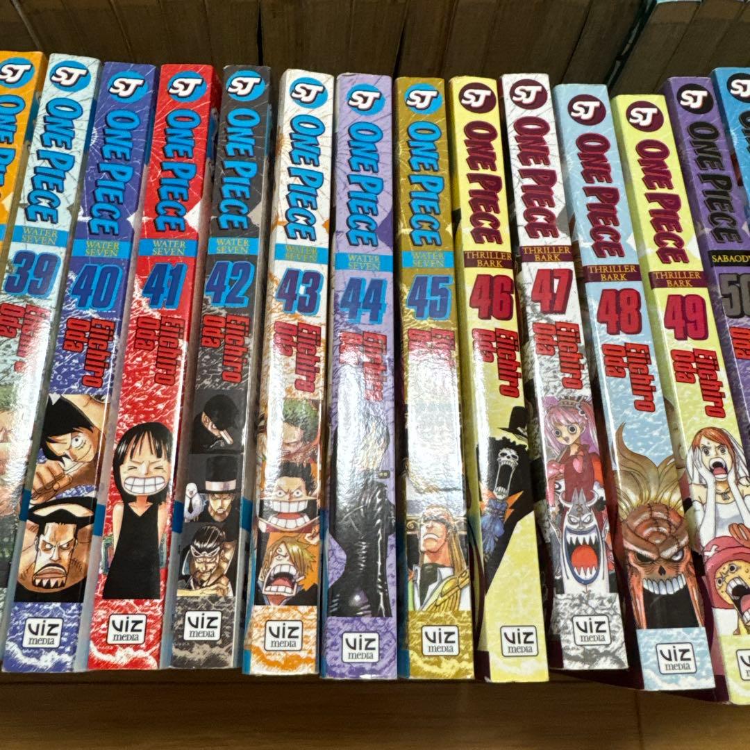ONEPIECE 5-57巻　洋書