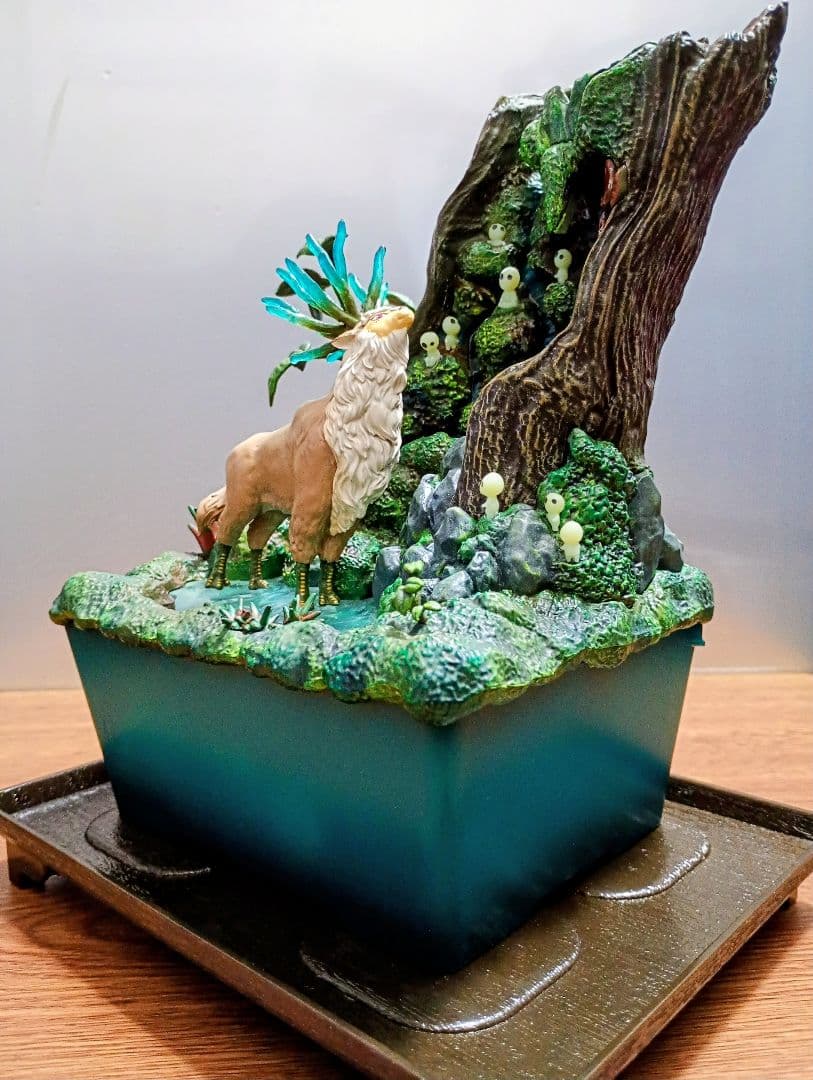 ジブリ もののけ姫 ウォーターガーデン BONSAI 月夜の森 風水 インテリア