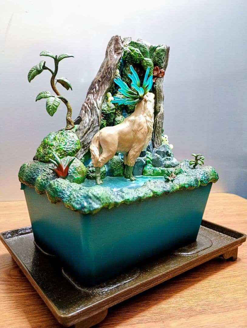 ジブリ もののけ姫 ウォーターガーデン BONSAI 月夜の森 風水 インテリア