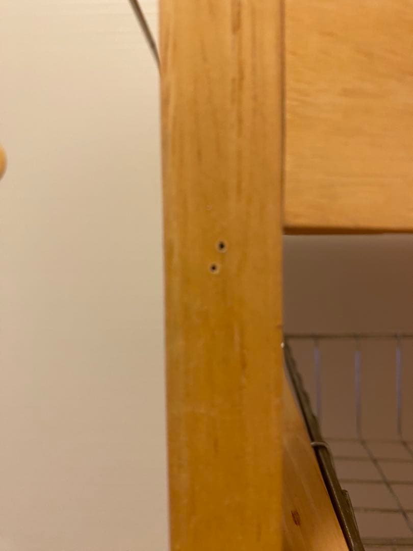 キャトルセゾン　キッチンワゴン　キャスター付