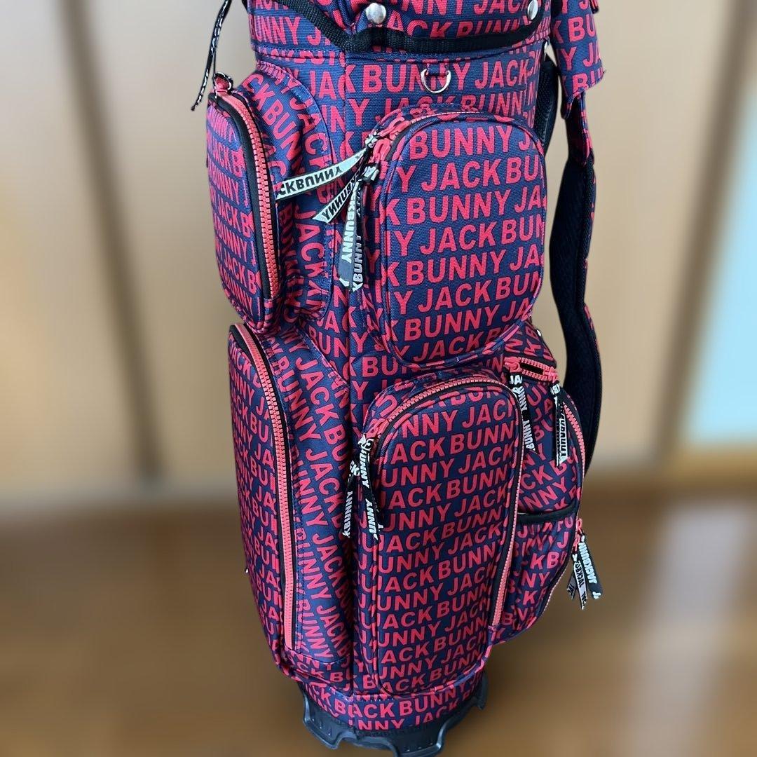 美品　JACK BUNNY ジャックバニー カートバック　キャディバッグ