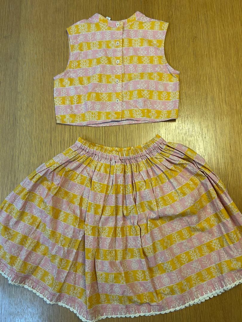 apolina アポリナ　セットアップ　3-5y