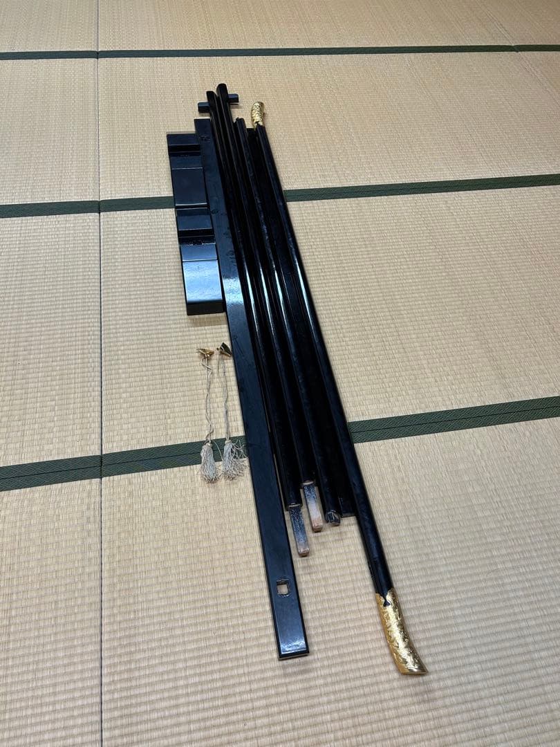 衣桁 大サイズ 撞木 黒 ③