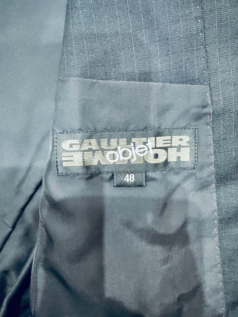 タイムセール【ゴルチェオムオブジェ】セットアップスーツ