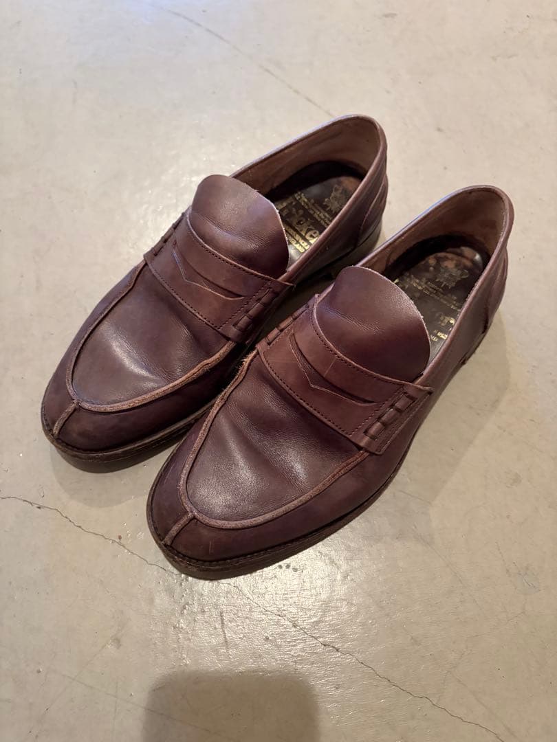 H*J様 トリッカーズ　ローファー　ブラウン　uk6.5 25cm アンラインド