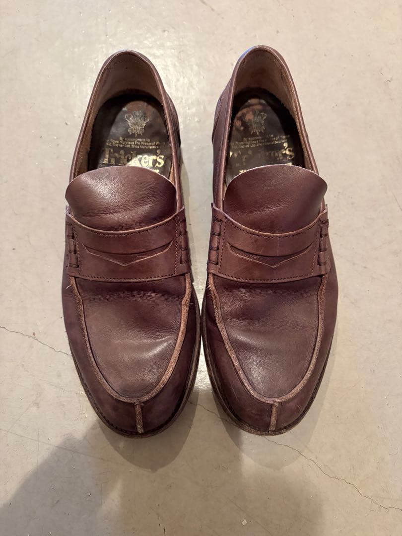 H*J様 トリッカーズ　ローファー　ブラウン　uk6.5 25cm アンラインド