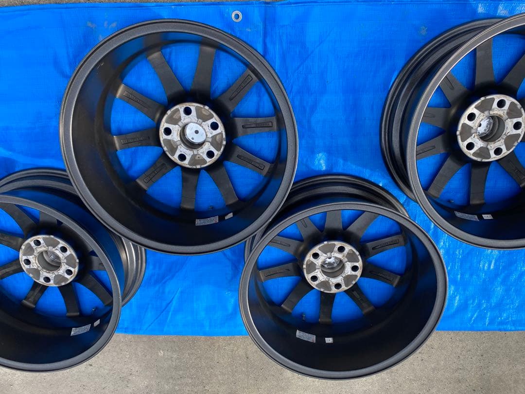 【tyubu①】ユーロスピードV25 17インチ ホイール2本