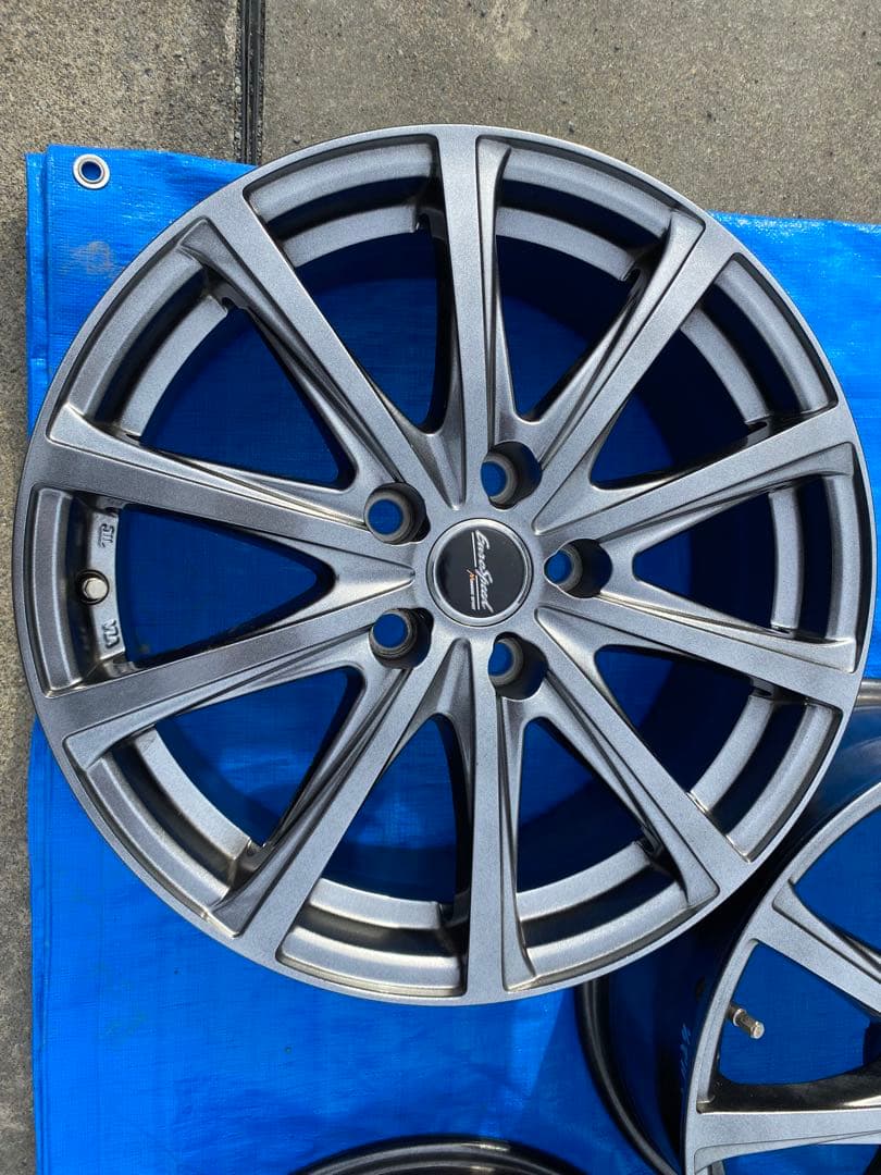 【tyubu①】ユーロスピードV25 17インチ ホイール2本