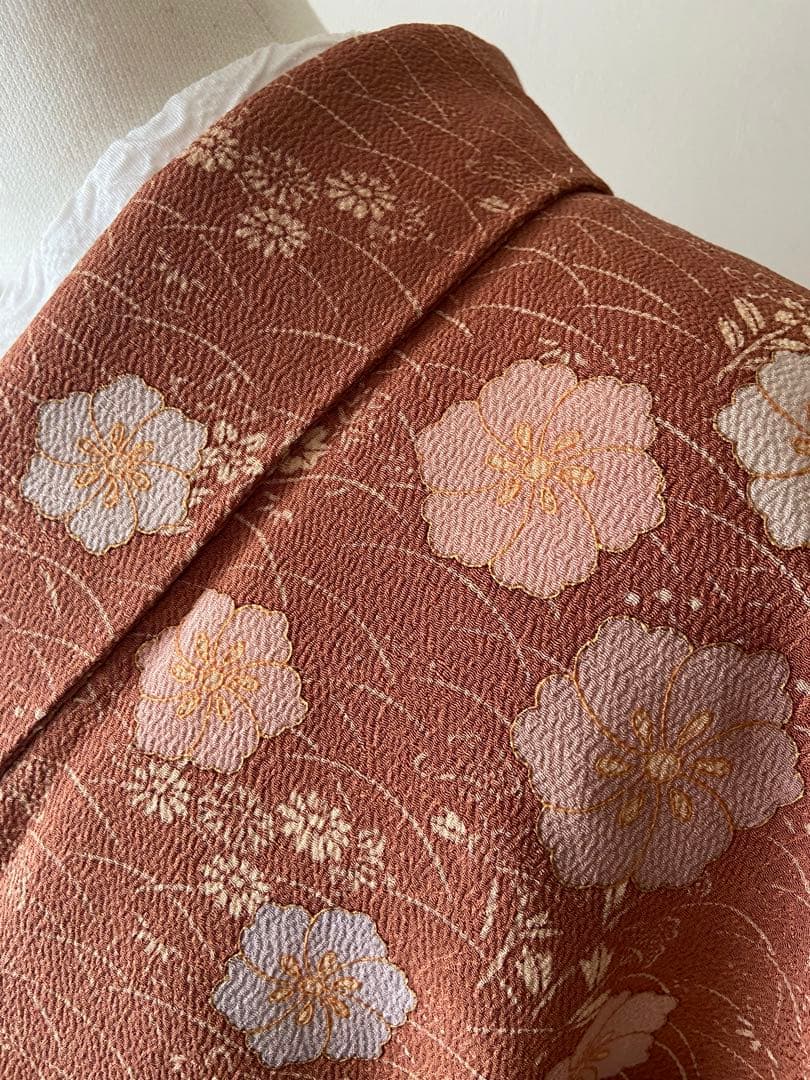 【BayKazzy様】落ち着いた雰囲気の付け下げ訪問着　正絹　袷