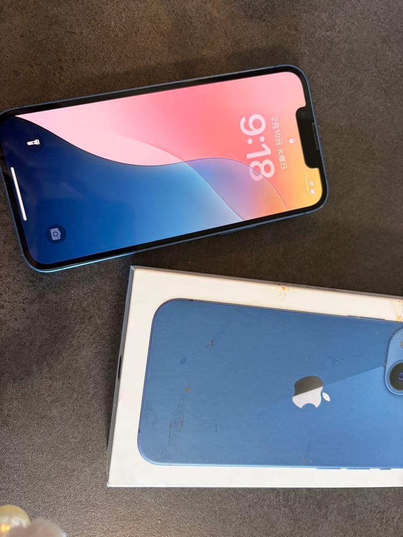 スマートフォン本体 Apple iphone 13mini Blue 512GB