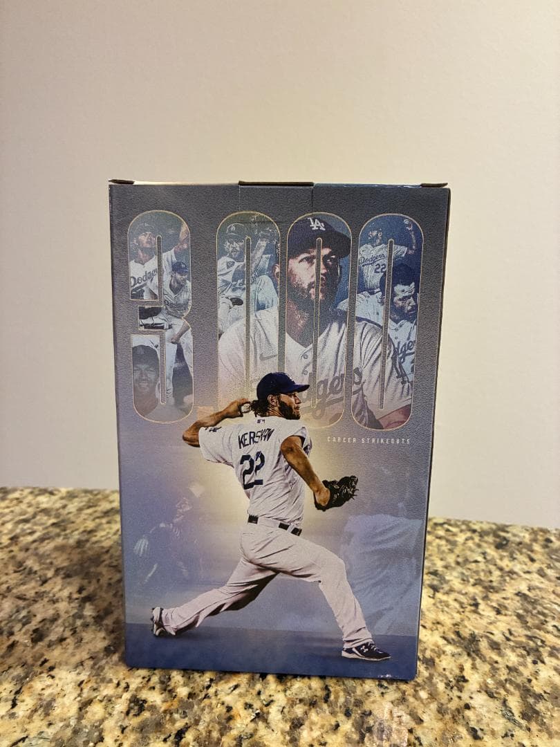 【限定ゴールド】カーショー　ボブルヘッド 3000奪三振 来場者限定