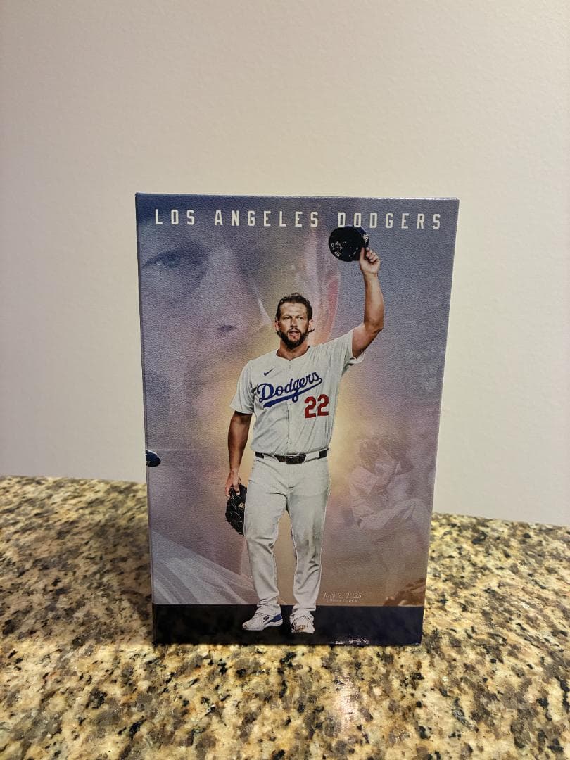 【限定ゴールド】カーショー　ボブルヘッド 3000奪三振 来場者限定