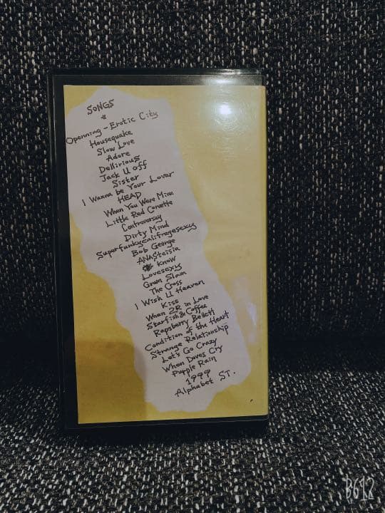 ミュージック PRINCE  lovesexy  live in europe 1988