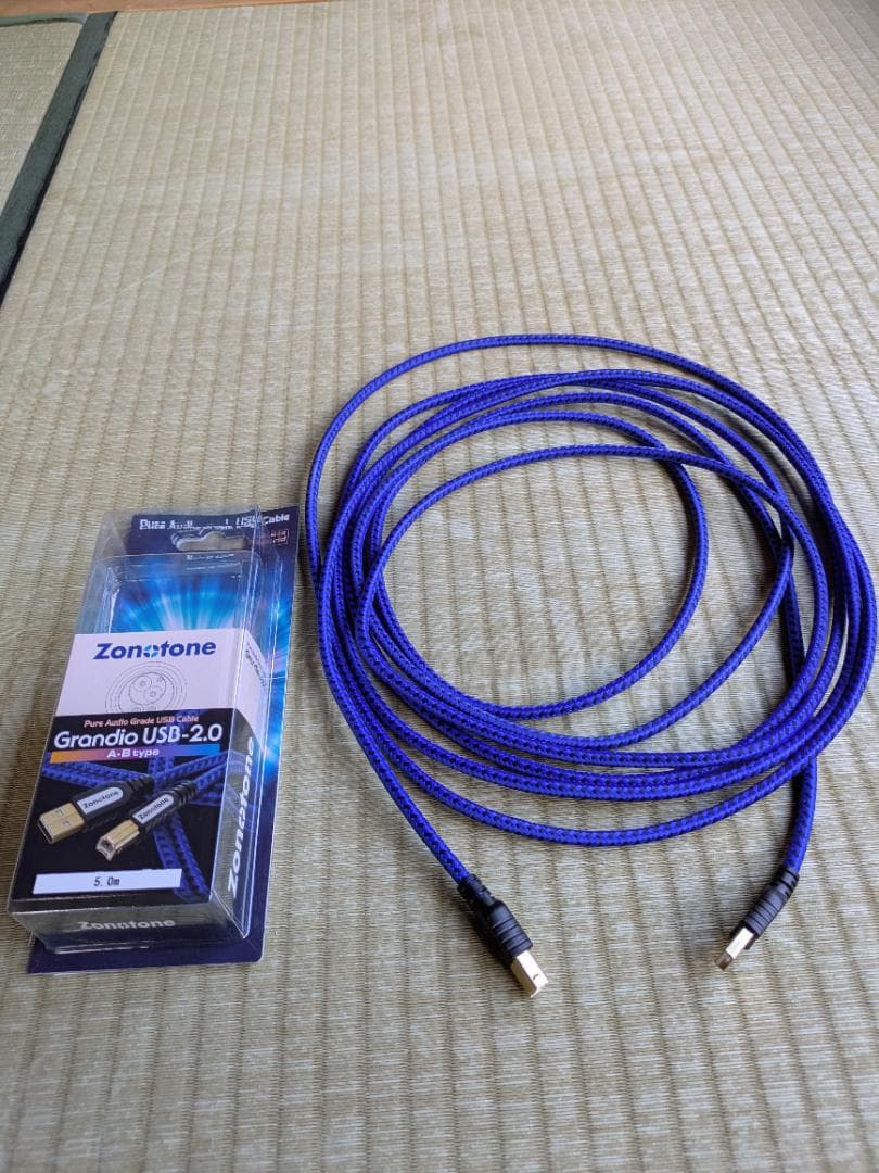 ZONOTONE 5.0m USB2.0ケーブル A-B Grandio