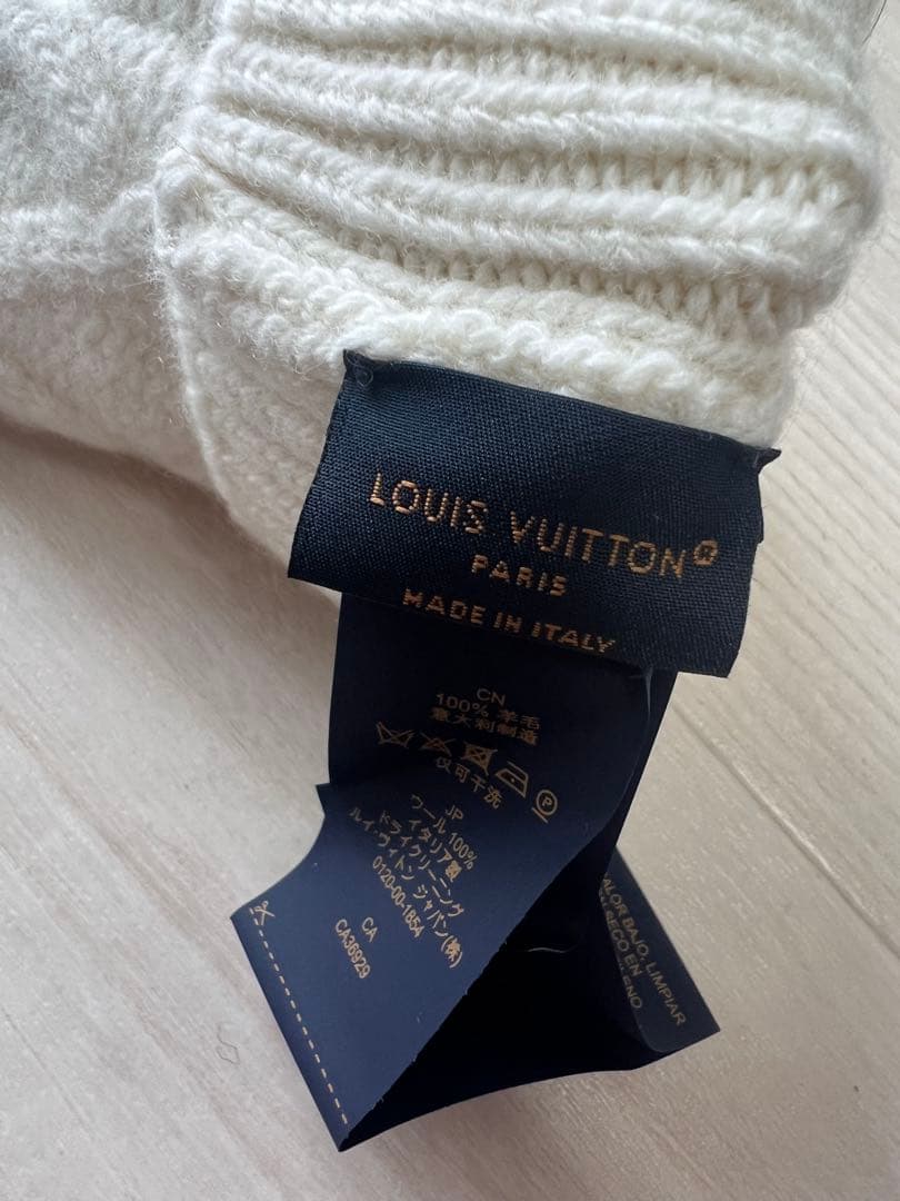 Louis Vuitton ケーブル編みソックス 2足セット 未使用　Sサイズ