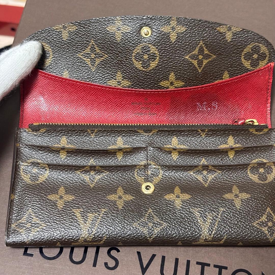 LOUIS VUITTON モノグラム 長財布 ポルトフォイユ エミリー
