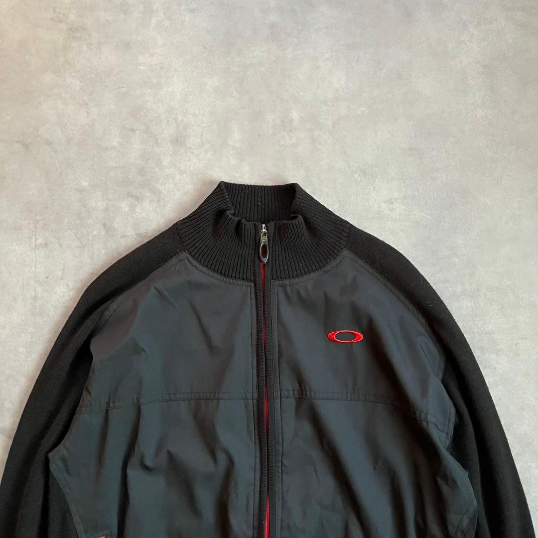 トップス 00s y2k archive oakley jersey jacket
