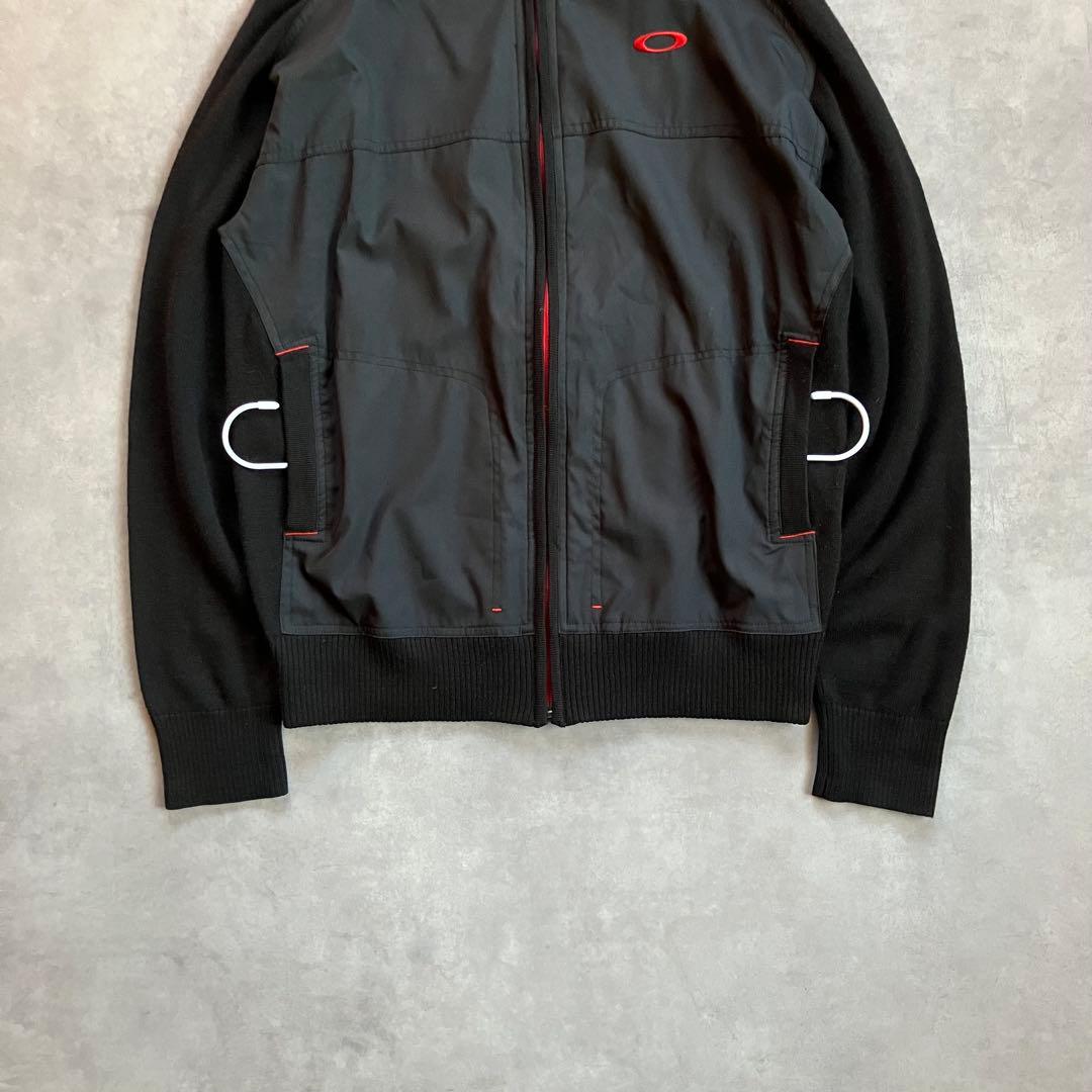 トップス 00s y2k archive oakley jersey jacket