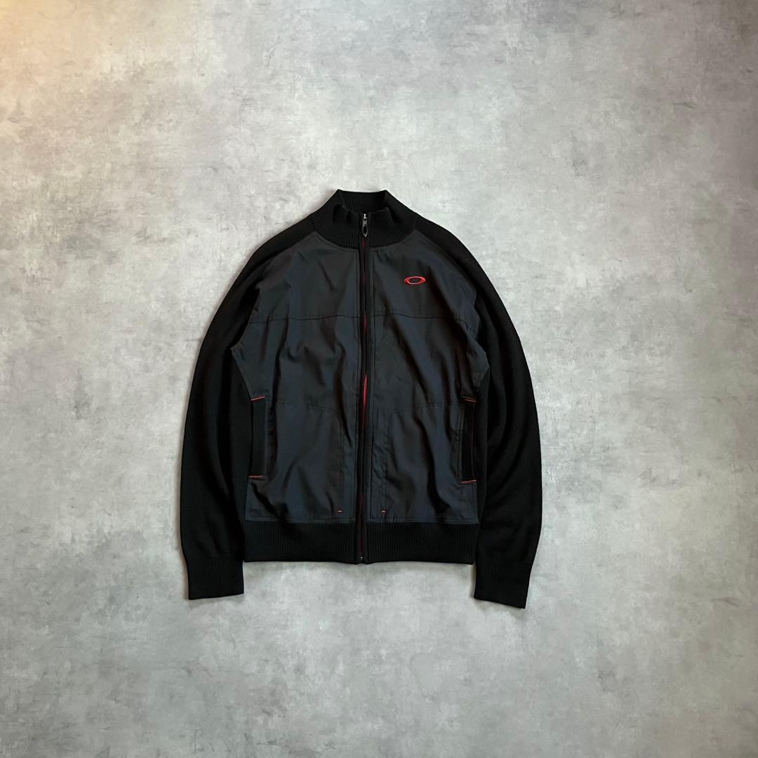 トップス 00s y2k archive oakley jersey jacket