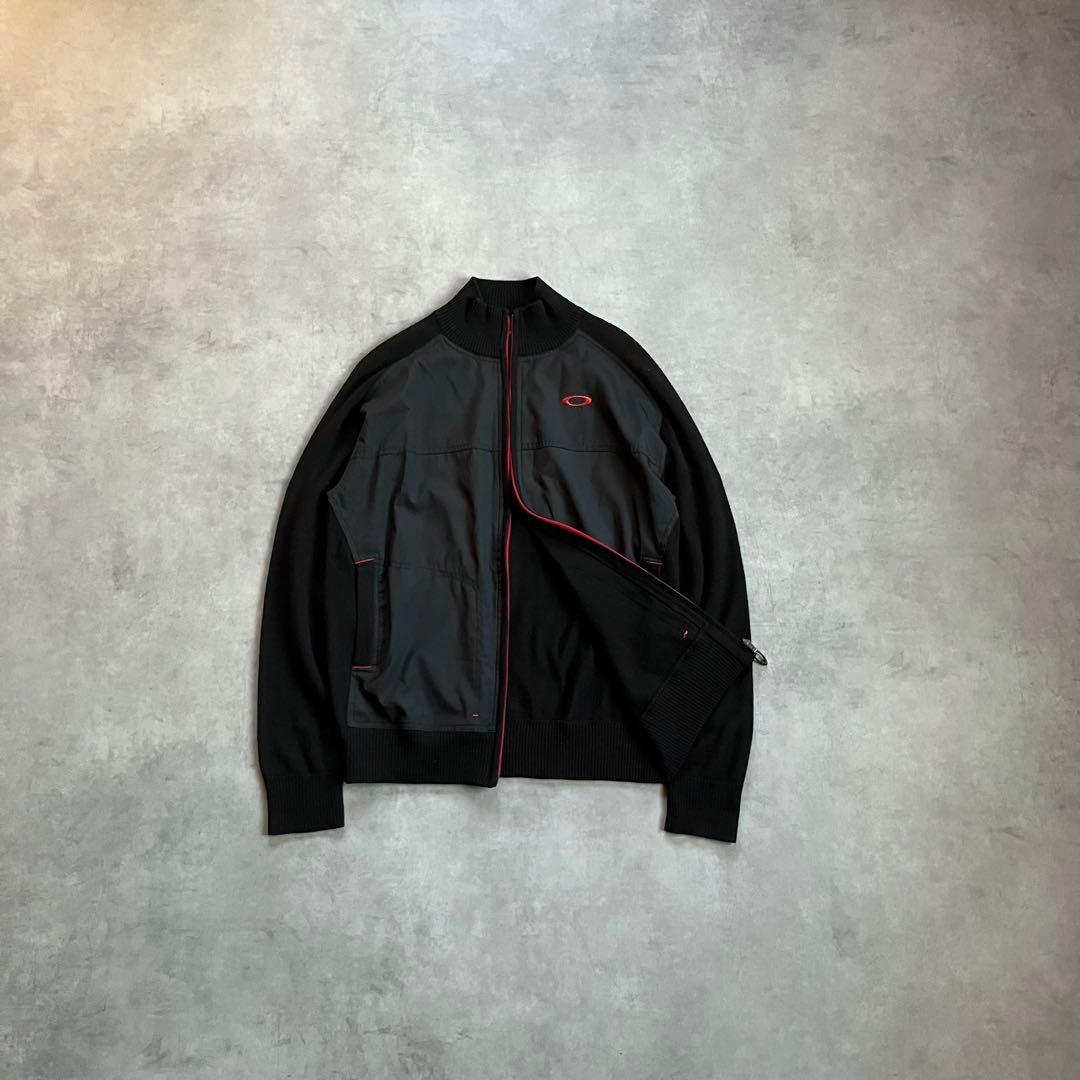 トップス 00s y2k archive oakley jersey jacket