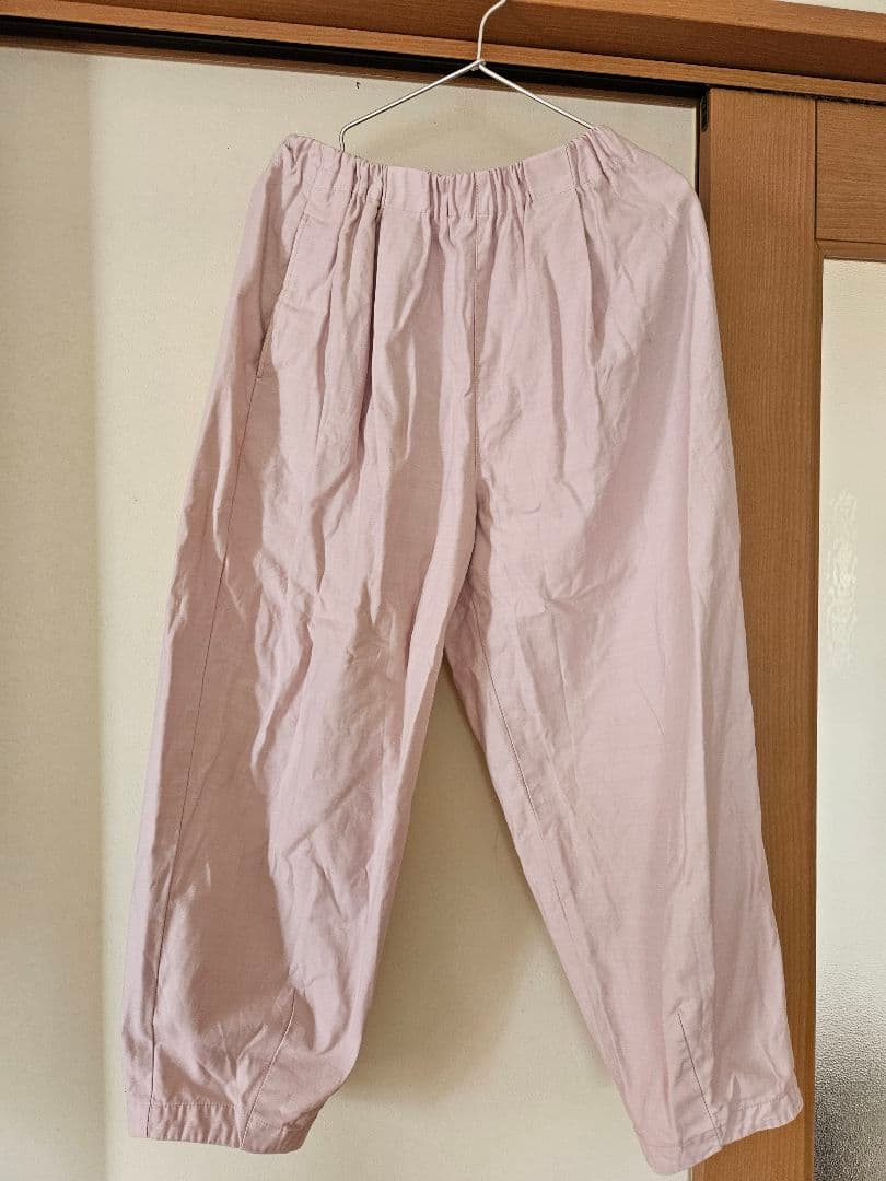 かぐれ　カラーコクーンパンツ ピンク