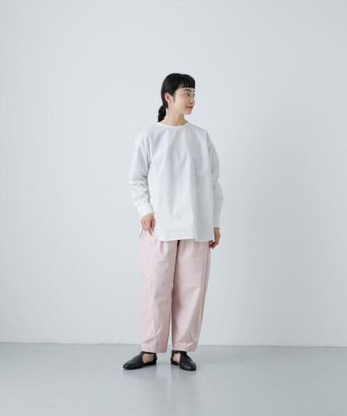 かぐれ　カラーコクーンパンツ ピンク