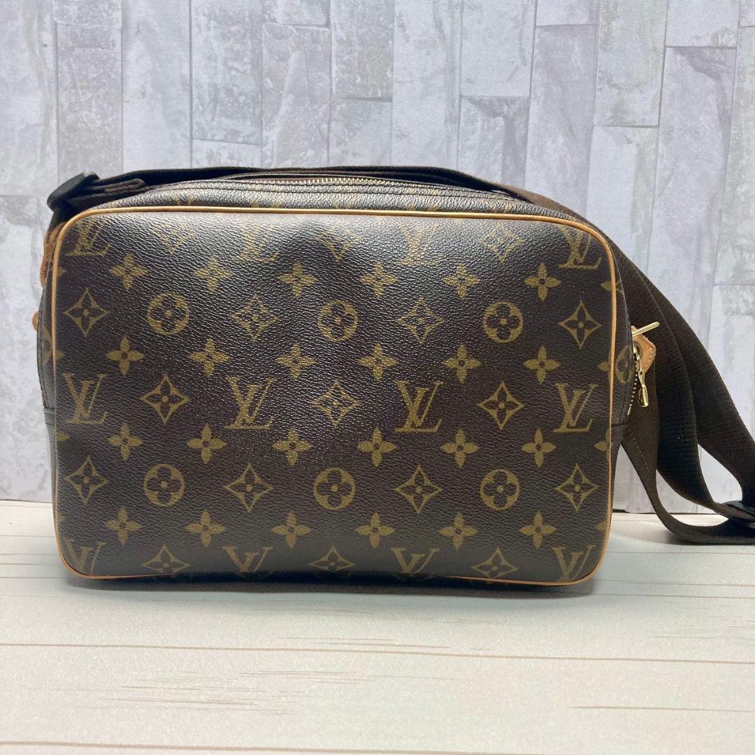 美品 LOUIS VUITTON モノグラム リポーターPM ショルダーバッグ