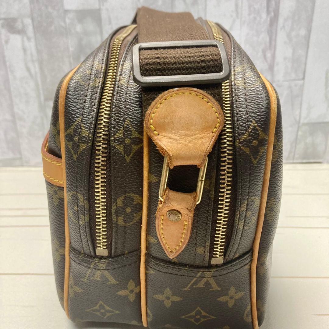 美品 LOUIS VUITTON モノグラム リポーターPM ショルダーバッグ