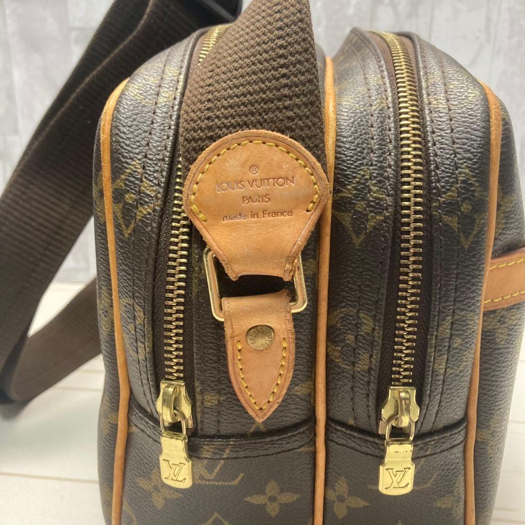 美品 LOUIS VUITTON モノグラム リポーターPM ショルダーバッグ