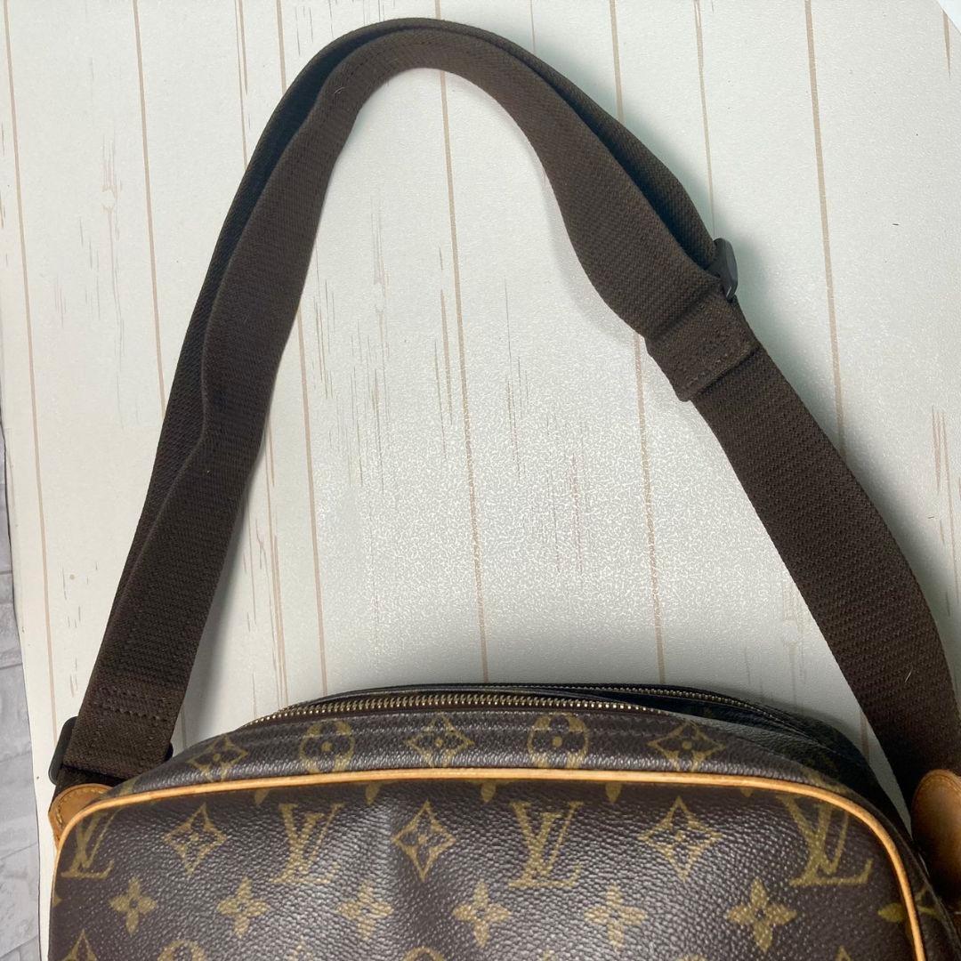 美品 LOUIS VUITTON モノグラム リポーターPM ショルダーバッグ