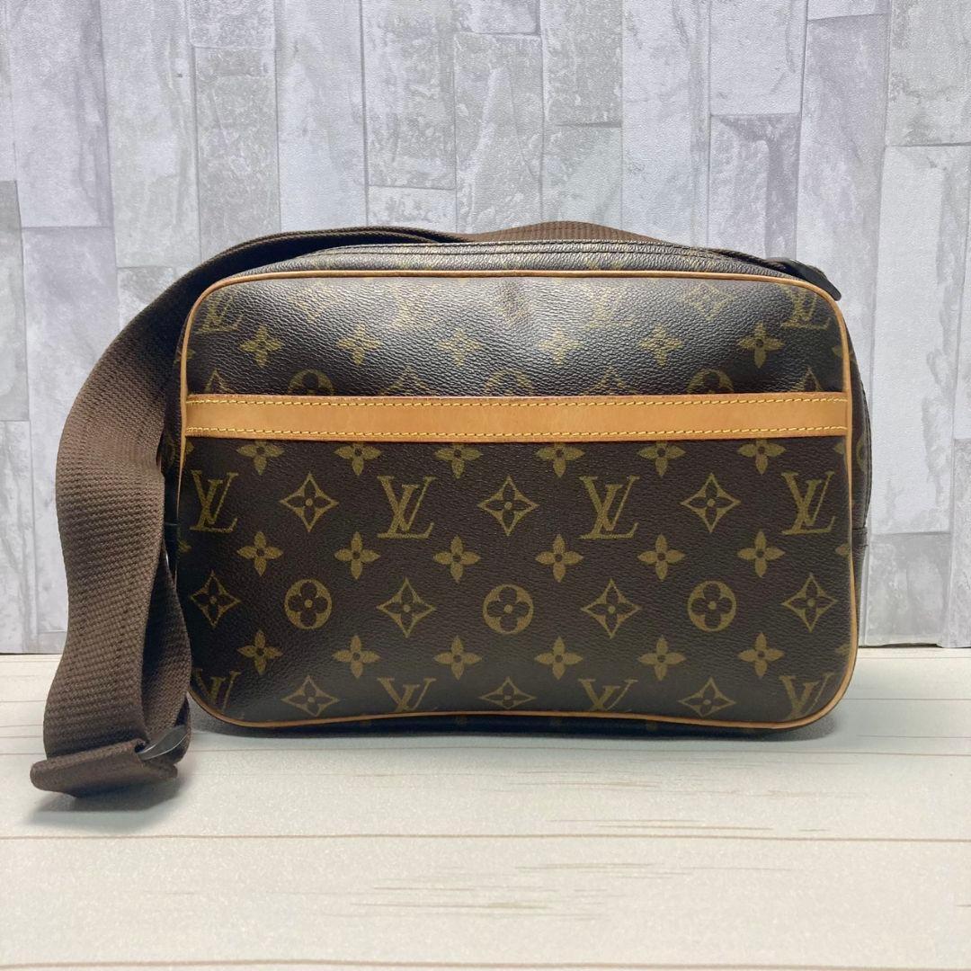 美品 LOUIS VUITTON モノグラム リポーターPM ショルダーバッグ