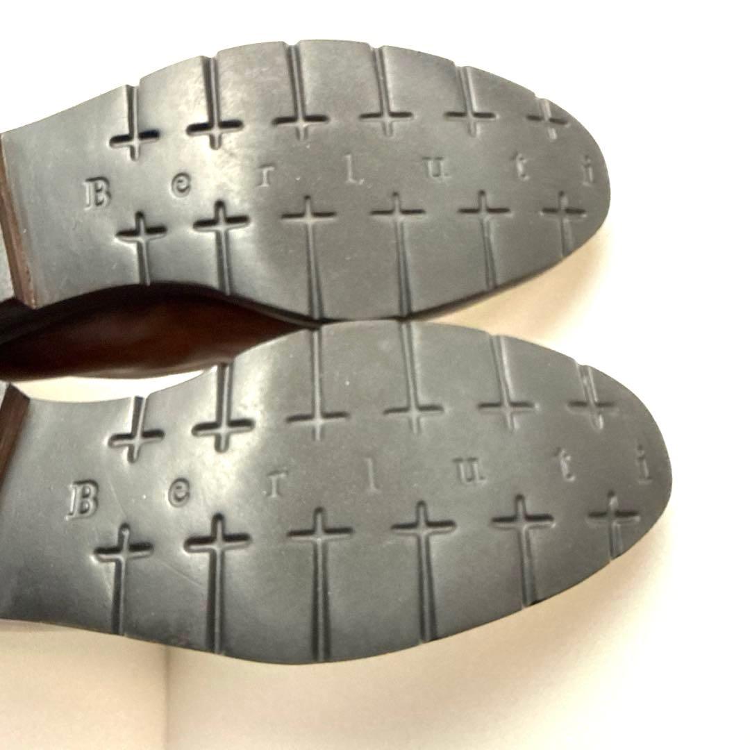 【美品】Berluti エプロンフロントダービー　7 1/2