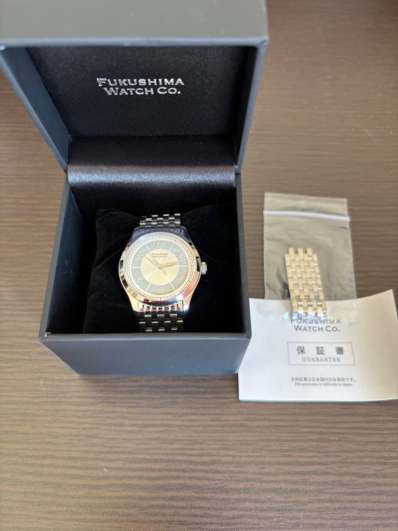 極美品！売り切り価格！フクシマウォッチカンパニー フタバ 自動巻き腕時計