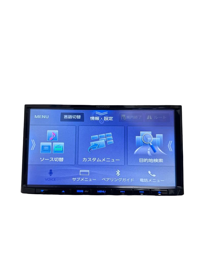 ケンウッド MDR-D211 彩速ナビ 地図2023年