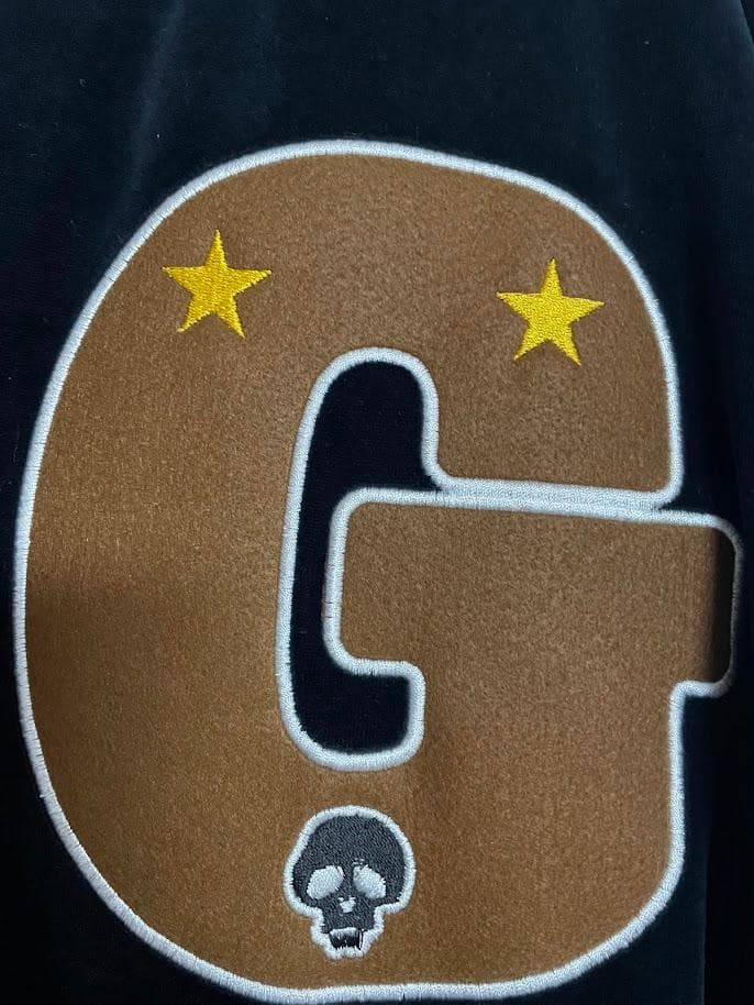 GDC ベルベット スタジャン ベロアスタジャン Lサイズ ベロア キムタク