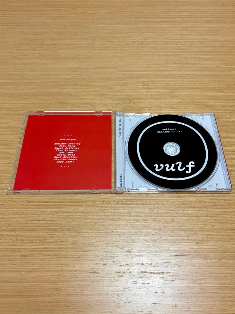 【再生一度のみ】 VULFPECK Clarity Of Cal CD