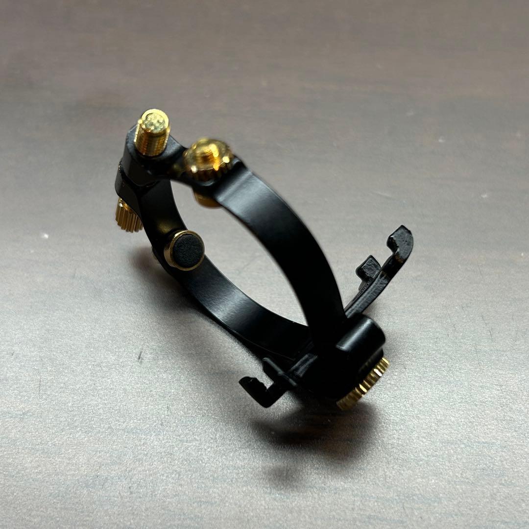 JLV アルトサックス用リガチャー ブラックエディション 中古美品