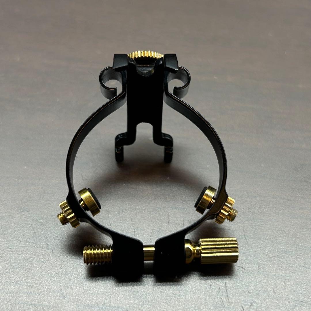 JLV アルトサックス用リガチャー ブラックエディション 中古美品