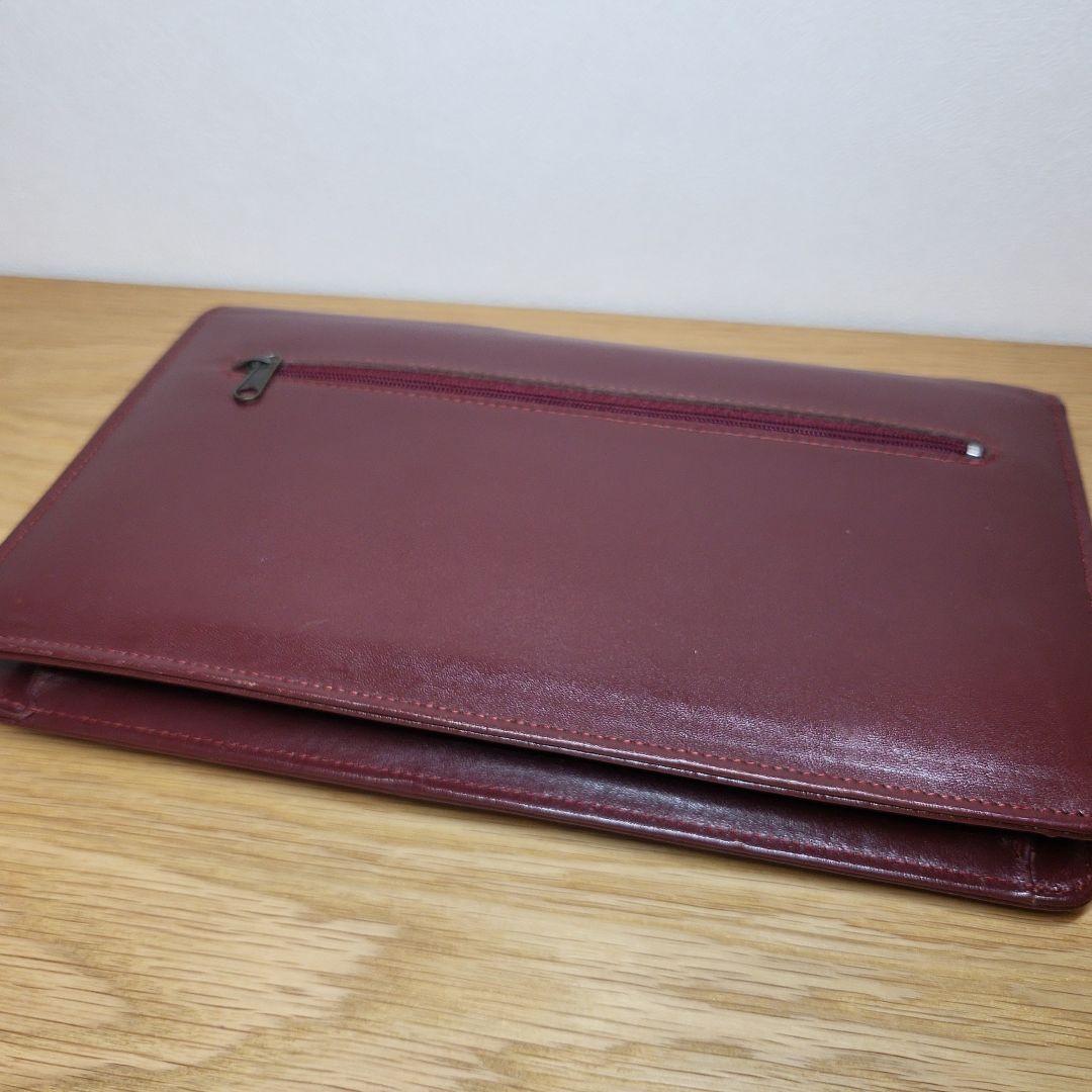 【レア】Cartier カルティエ セカンドバッグ クラッチバッグ ボルドー