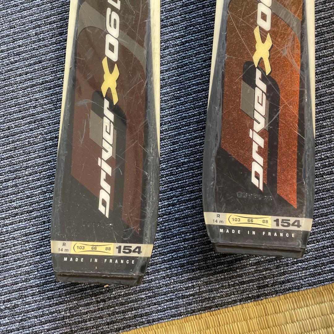 スキー板154センチ　スキーブーツ25-25.5 スキーセット　スキー板155