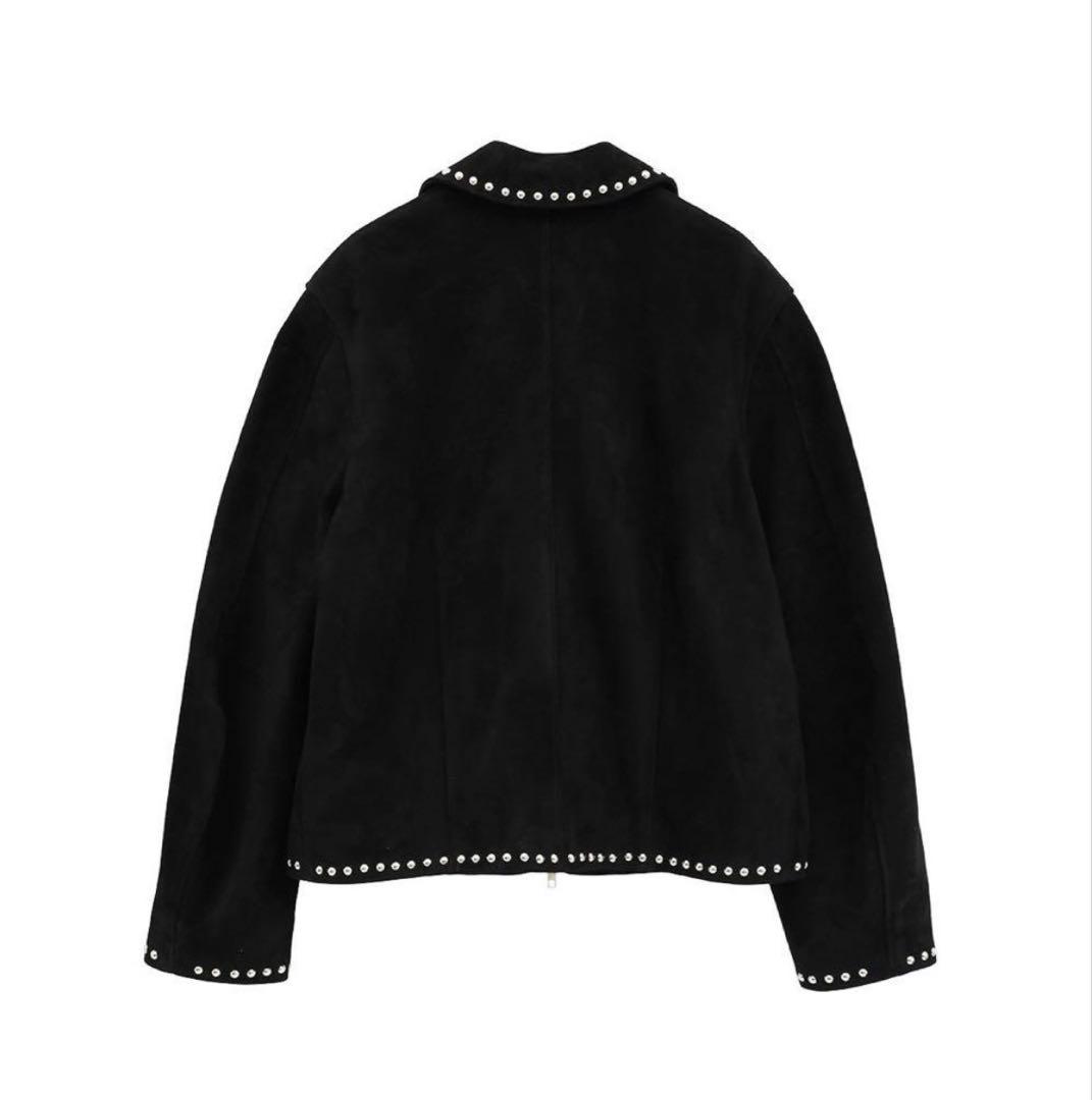 ジャケット・アウター CLANE SUEDE STUDS BLOUSON