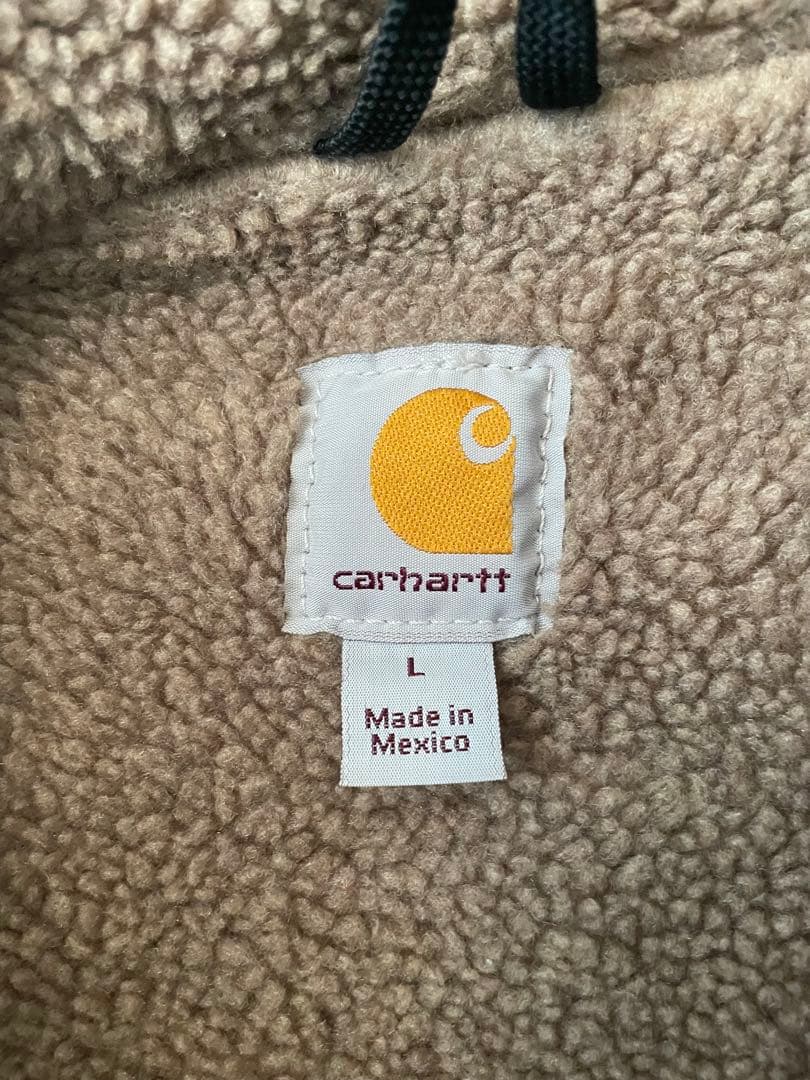 カーハート Carhartt ダックベスト ダークブラウン L