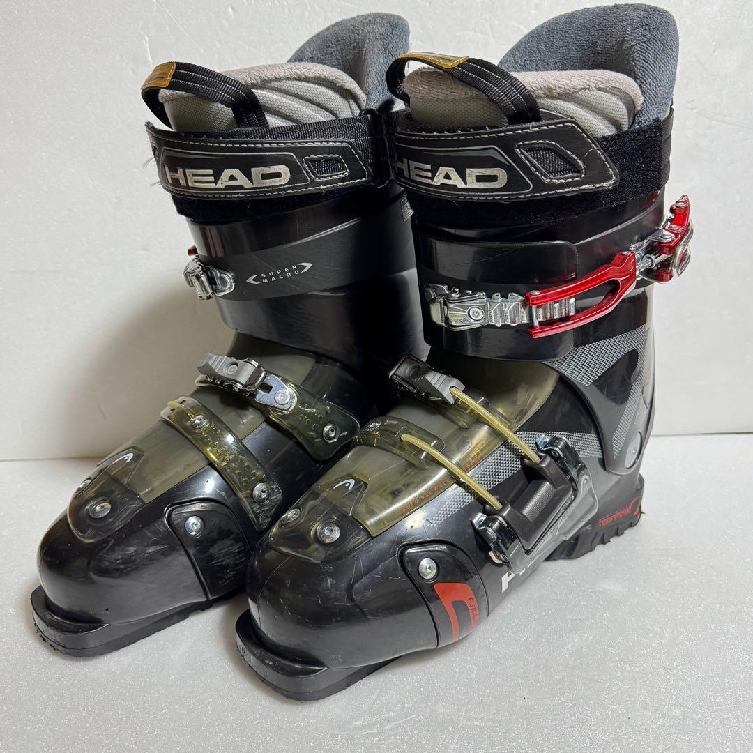 27cm-27.5ＣＭスキーブーツ　ヘッド　321mm　黒色ブラック　格安特価