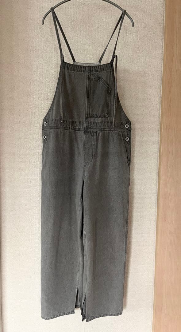 【美品】GALLARDAGALANTE グレー デニム サロペット