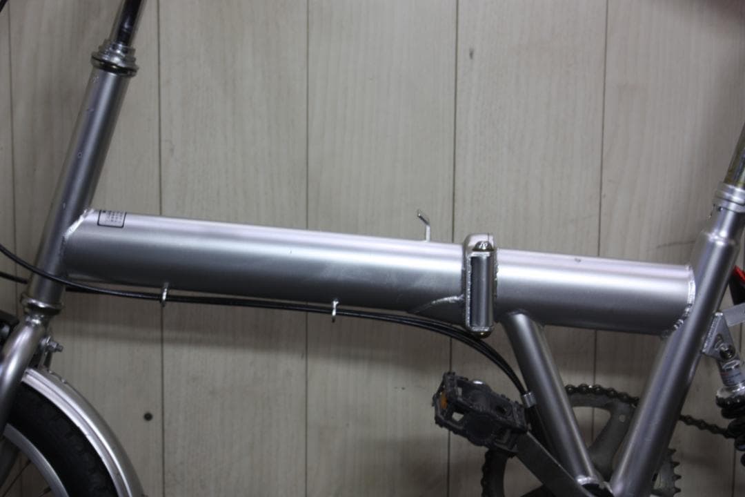 せ*ご様 SAKAMOTO製 16インチ シマノ6速 リヤサス 折り畳み自転車