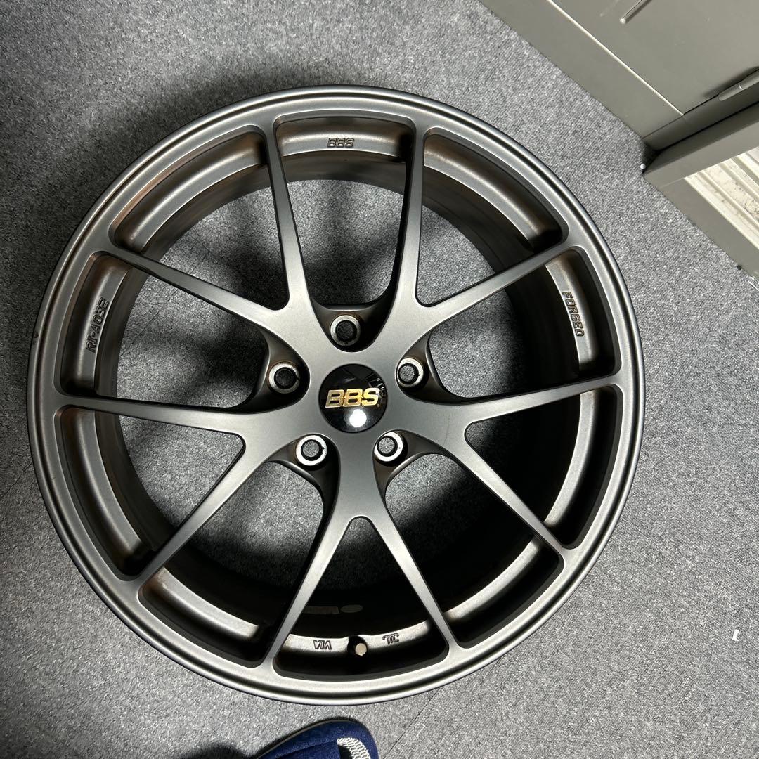 BBS 18インチ ダイヤモンドグレー 10本スポークホイール
