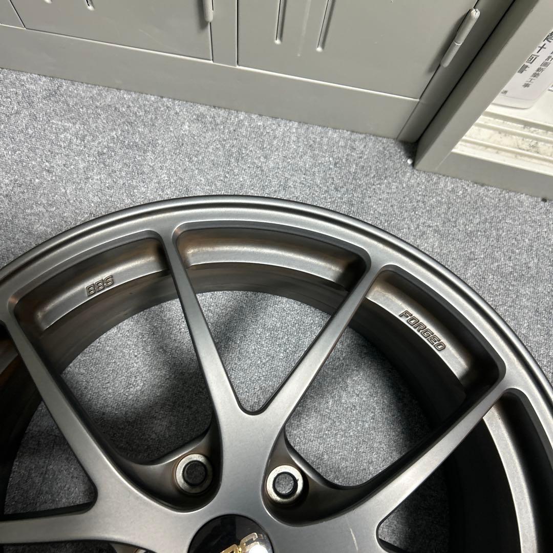 BBS 18インチ ダイヤモンドグレー 10本スポークホイール