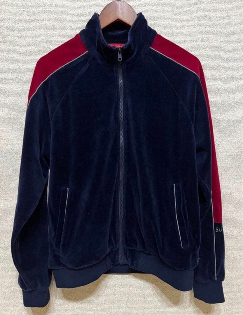 Supreme Velour Track Jacket Sサイズ